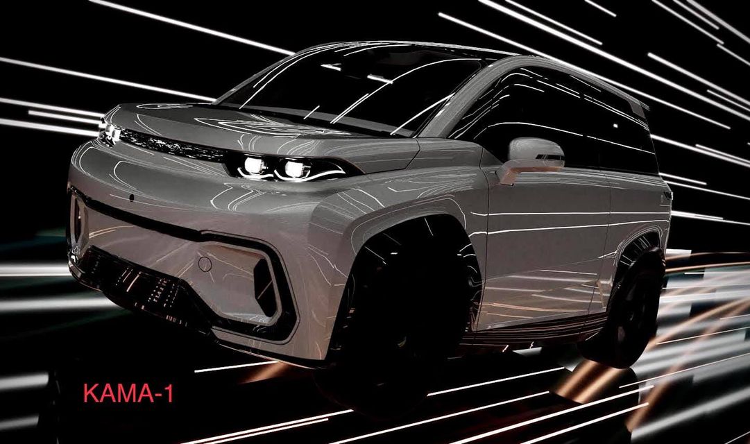 Russian electric crossover Kama-1