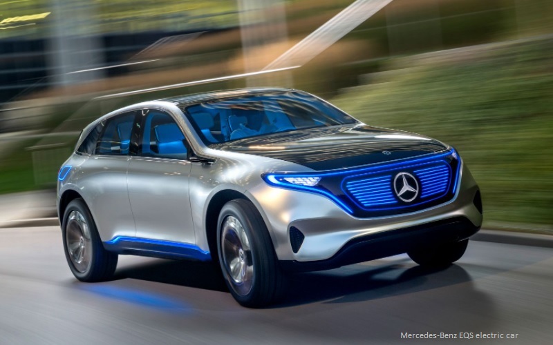 2022 Mercedes-Benz EQS electric car